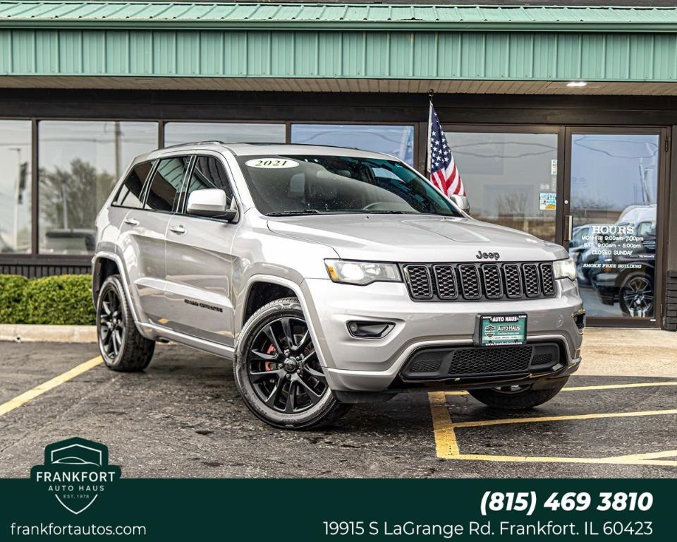 used 2021 Jeep Grand Cherokee car, priced at $21,496