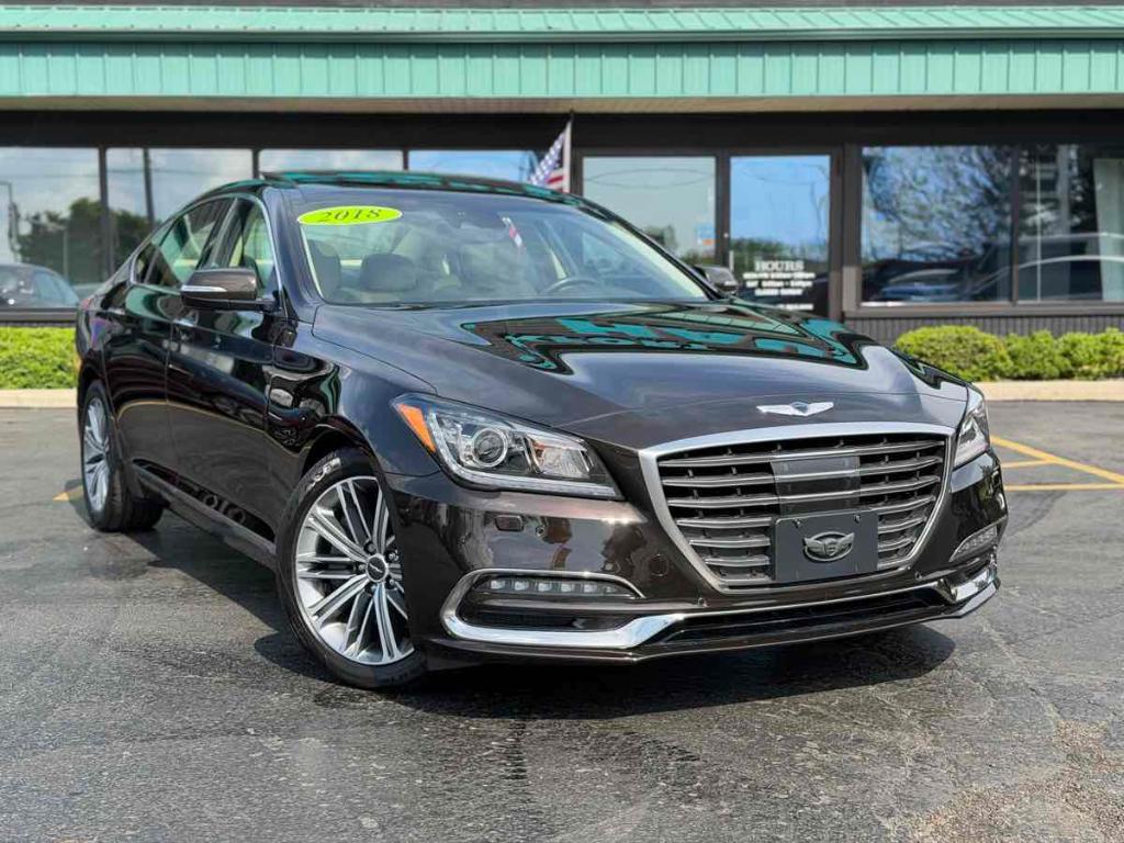 used 2018 Genesis G80 car, priced at $23,499