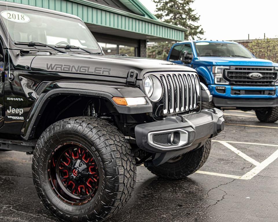 used 2018 Jeep Wrangler Unlimited car, priced at $18,995