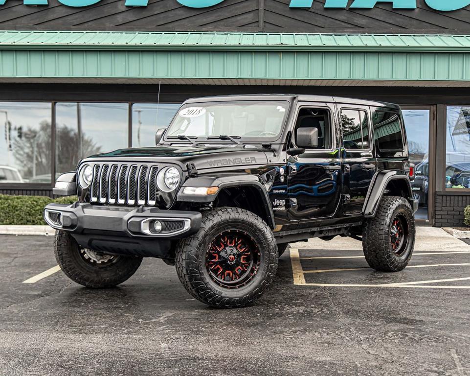 used 2018 Jeep Wrangler Unlimited car, priced at $18,995