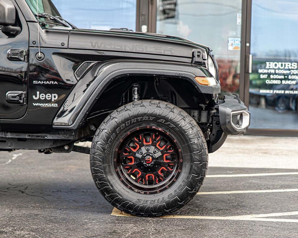 used 2018 Jeep Wrangler Unlimited car, priced at $18,995