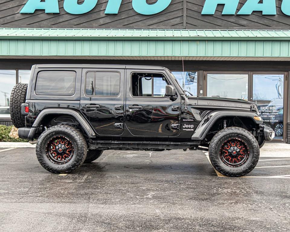 used 2018 Jeep Wrangler Unlimited car, priced at $18,995