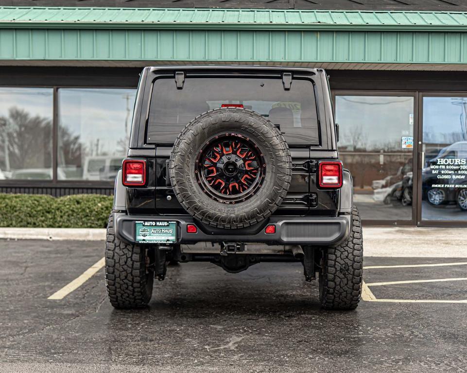 used 2018 Jeep Wrangler Unlimited car, priced at $18,995