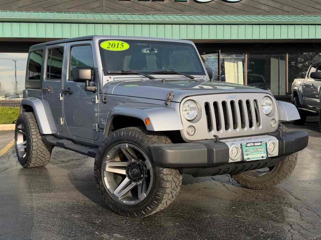 used 2015 Jeep Wrangler Unlimited car, priced at $22,995