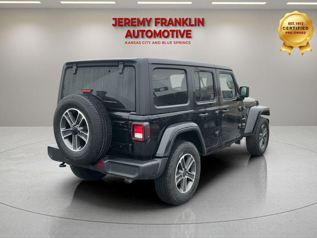 used 2023 Jeep Wrangler car, priced at $33,200