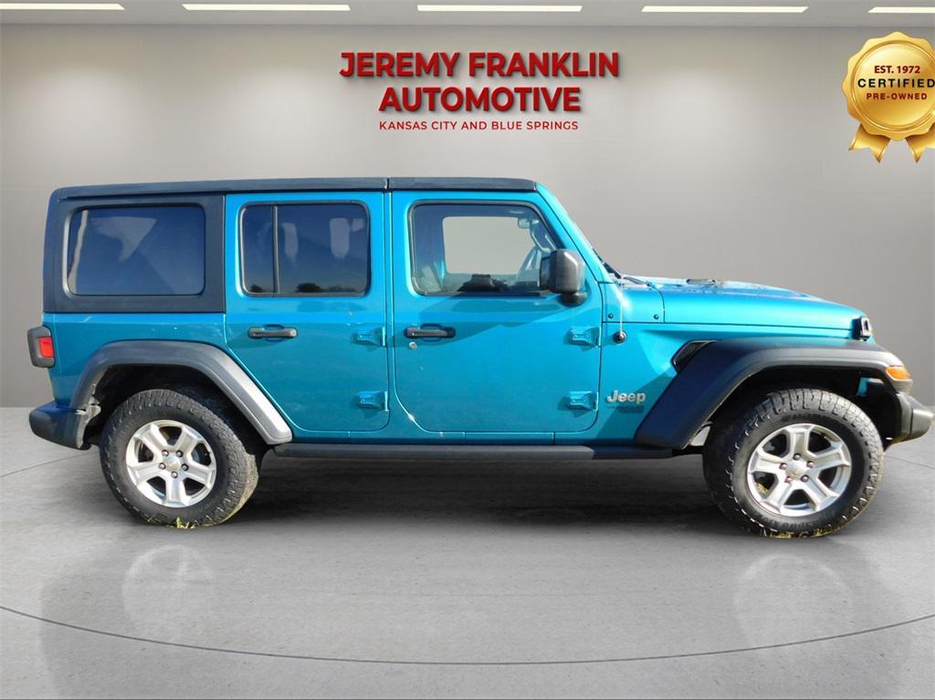 used 2019 Jeep Wrangler Unlimited car, priced at $25,900