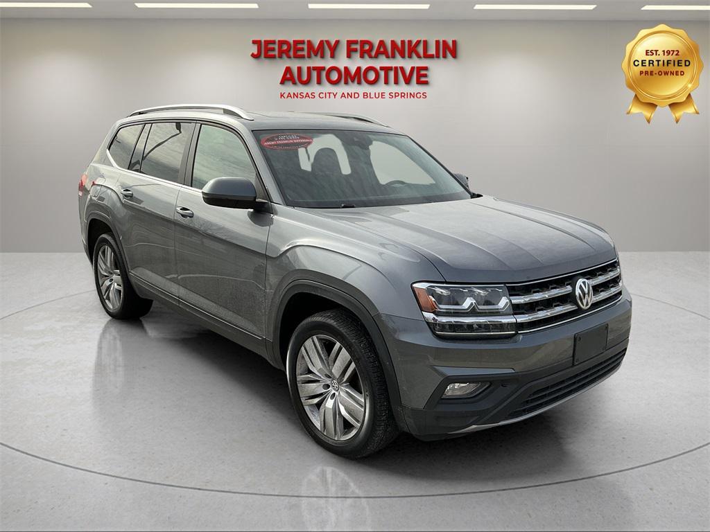 used 2019 Volkswagen Atlas car, priced at $23,200