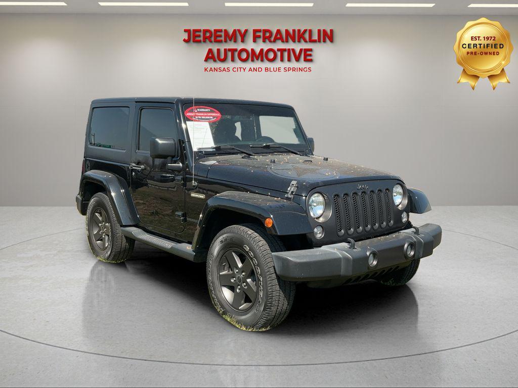 used 2016 Jeep Wrangler car, priced at $18,200