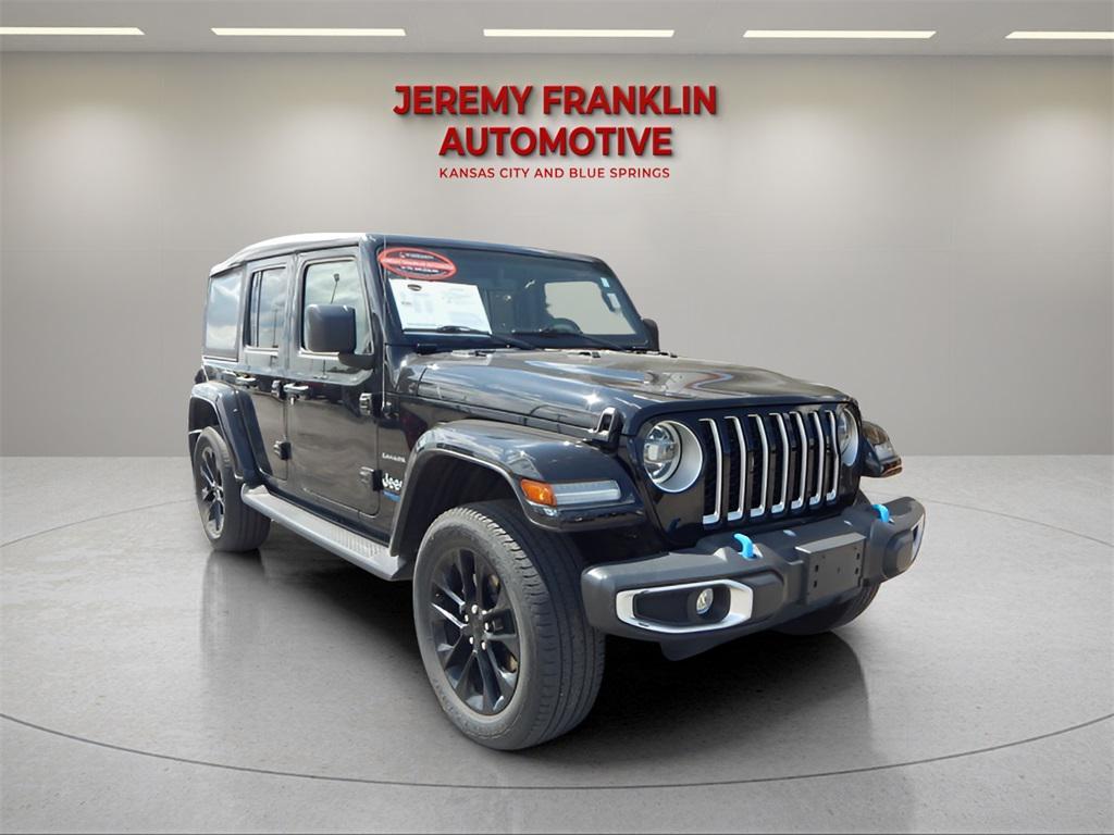 used 2022 Jeep Wrangler Unlimited 4xe car, priced at $37,200