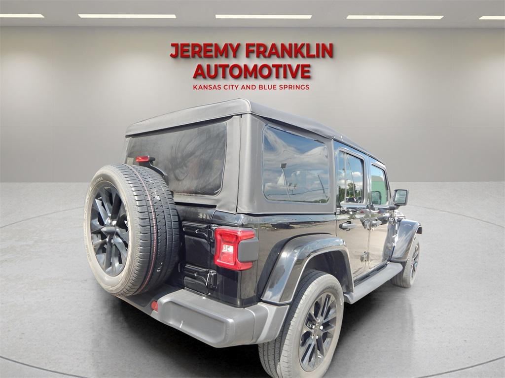 used 2022 Jeep Wrangler Unlimited 4xe car, priced at $37,200