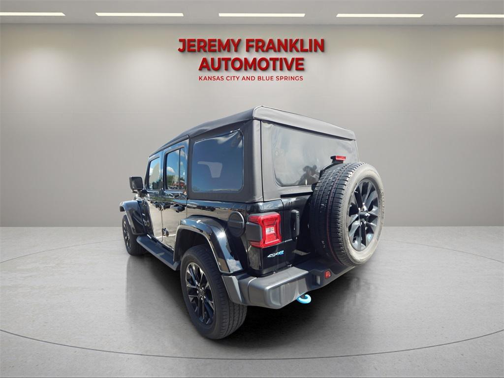 used 2022 Jeep Wrangler Unlimited 4xe car, priced at $37,200