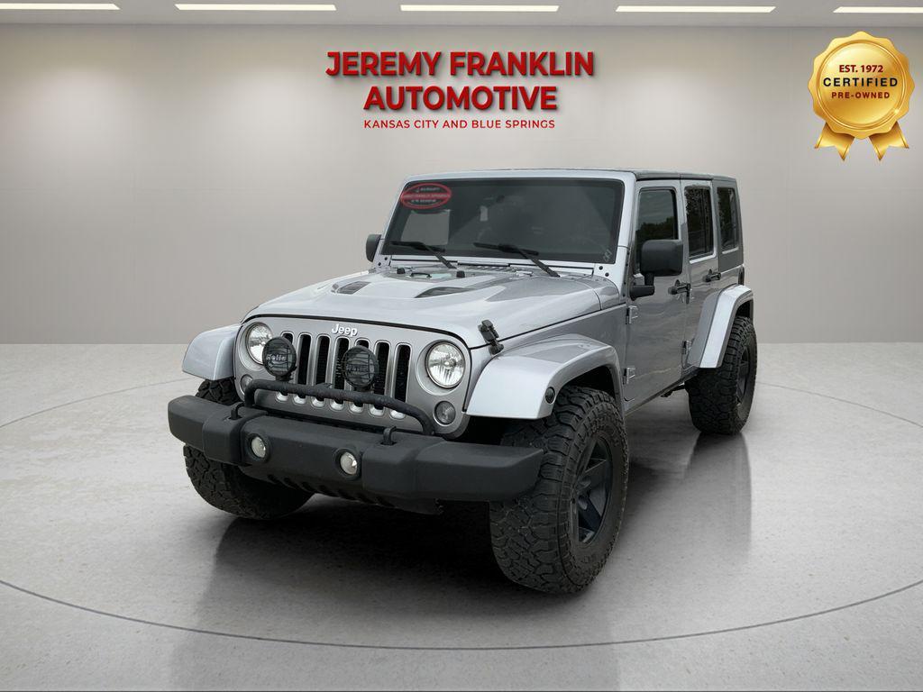 used 2017 Jeep Wrangler Unlimited car, priced at $24,500