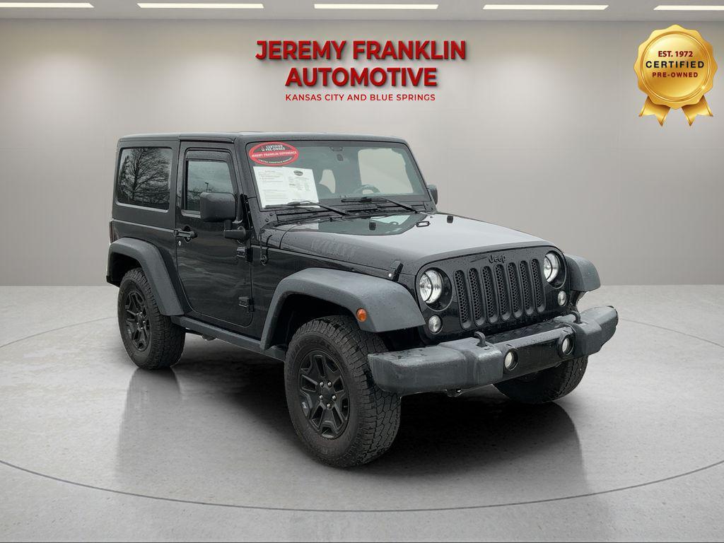 used 2016 Jeep Wrangler car, priced at $19,200