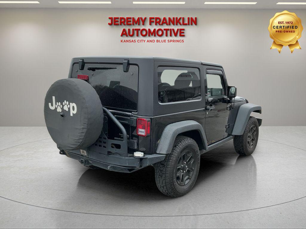 used 2016 Jeep Wrangler car, priced at $19,200