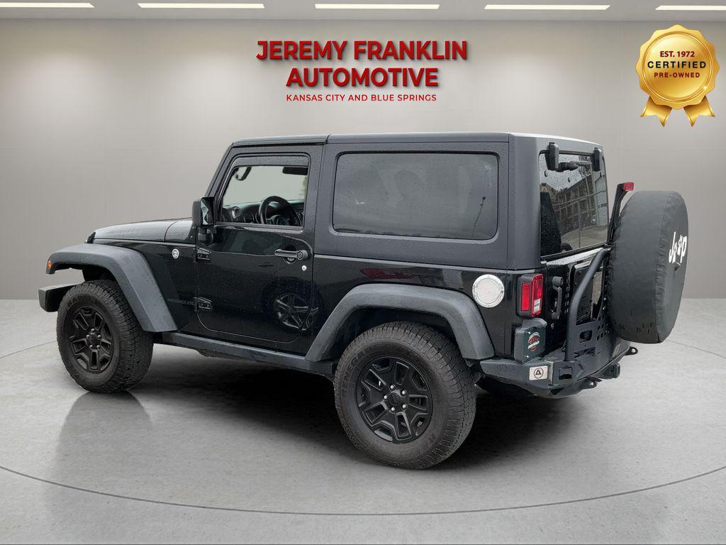 used 2016 Jeep Wrangler car, priced at $19,200