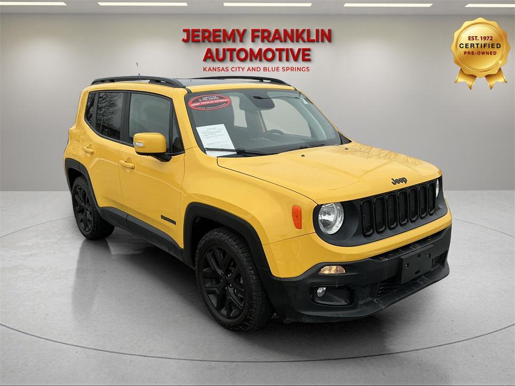 used 2018 Jeep Renegade car, priced at $16,200