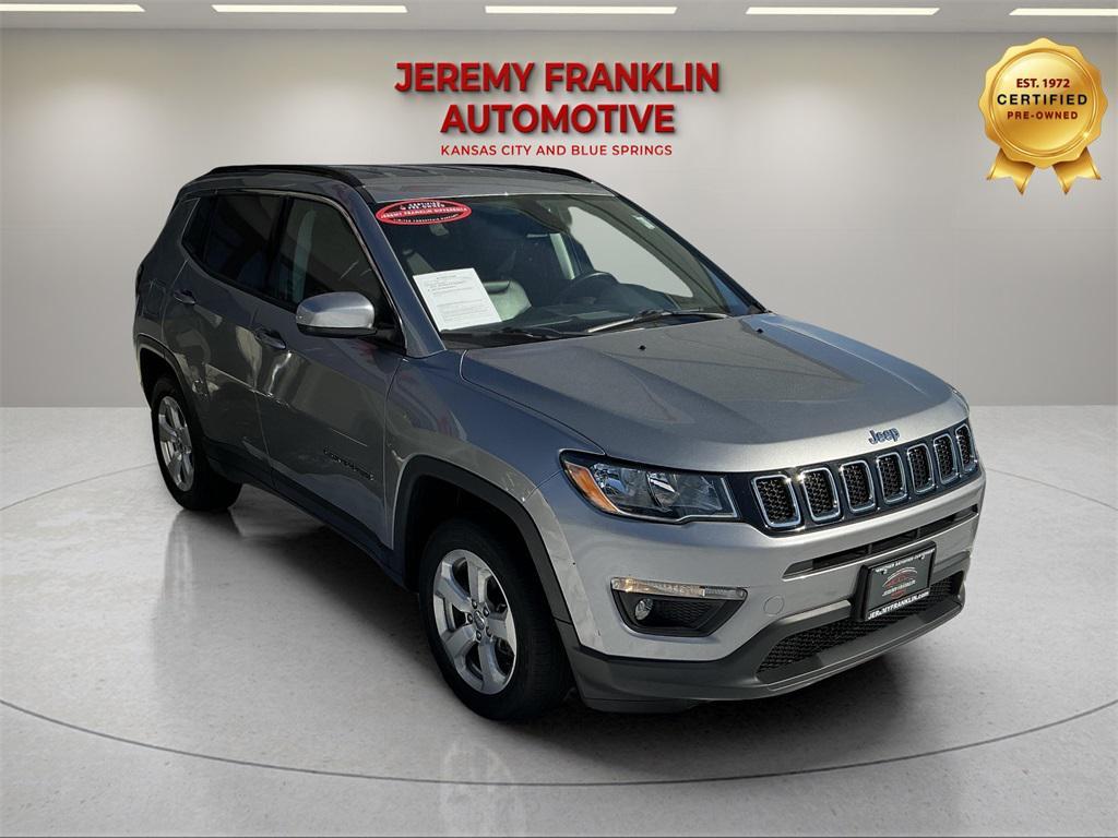used 2020 Jeep Compass car, priced at $19,200