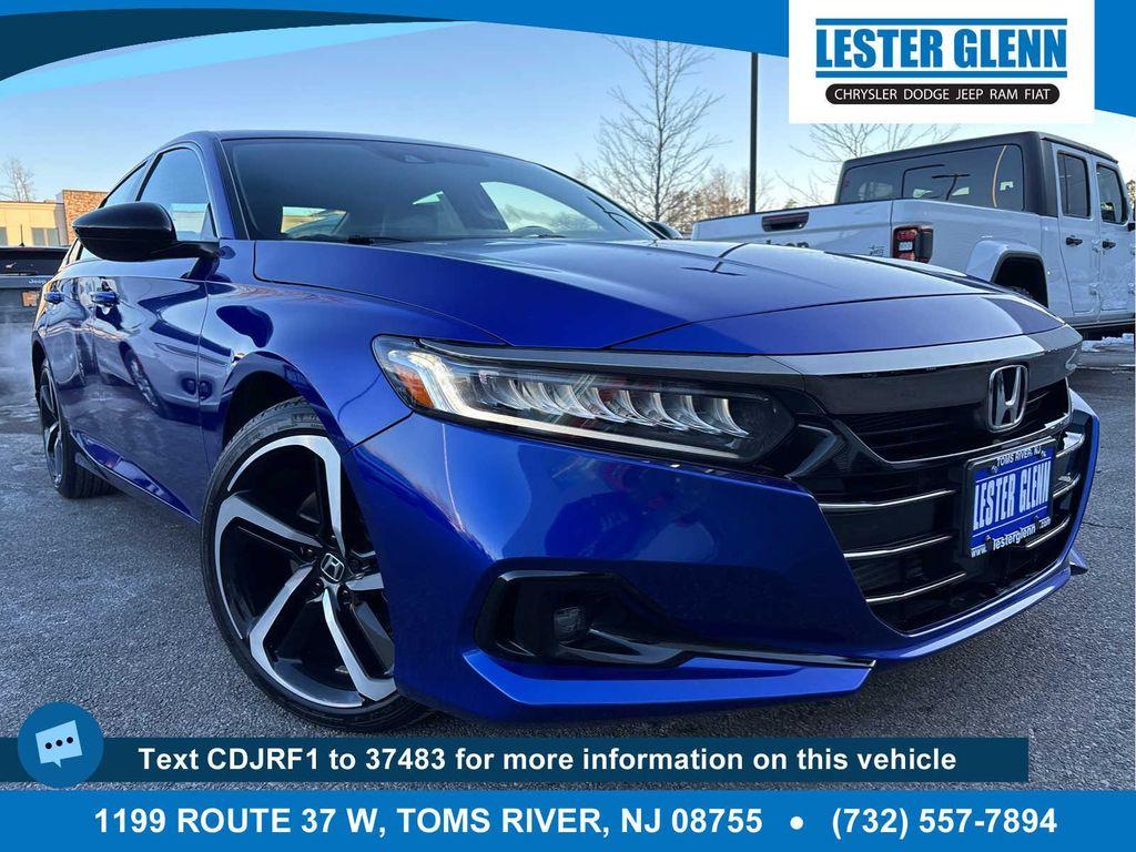 used 2022 Honda Accord car, priced at $27,880