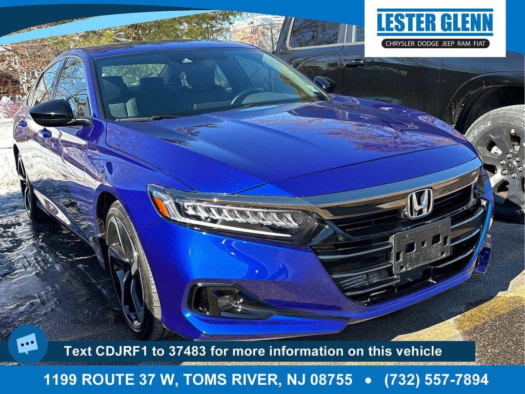 used 2022 Honda Accord car, priced at $28,998