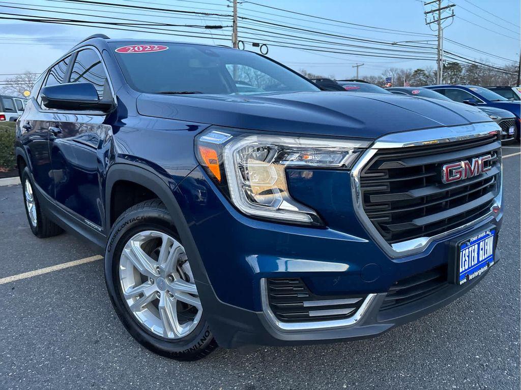 used 2022 GMC Terrain car, priced at $18,937