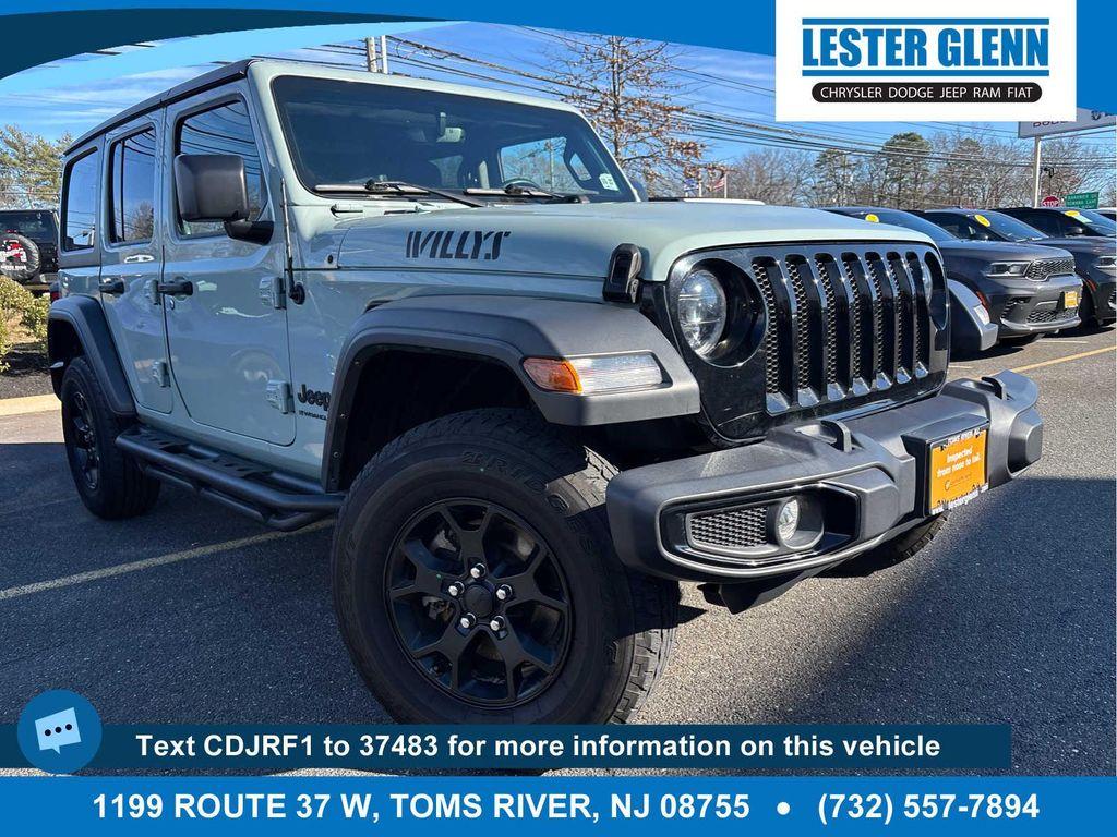 used 2023 Jeep Wrangler car, priced at $27,795