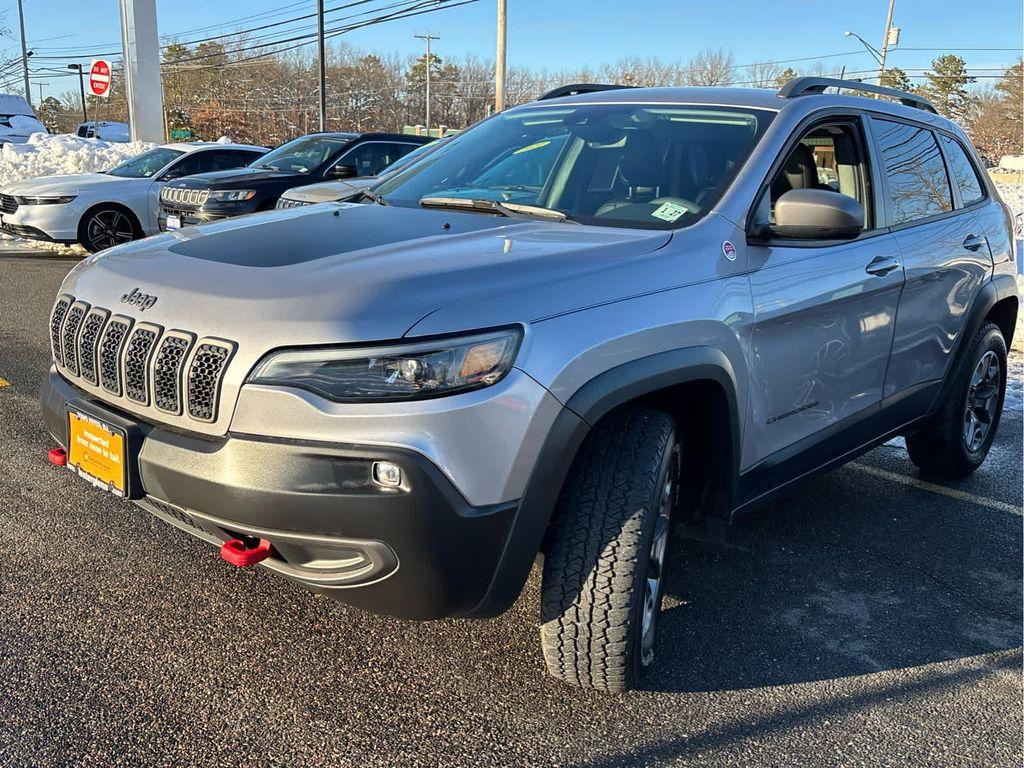 used 2021 Jeep Cherokee car, priced at $21,875