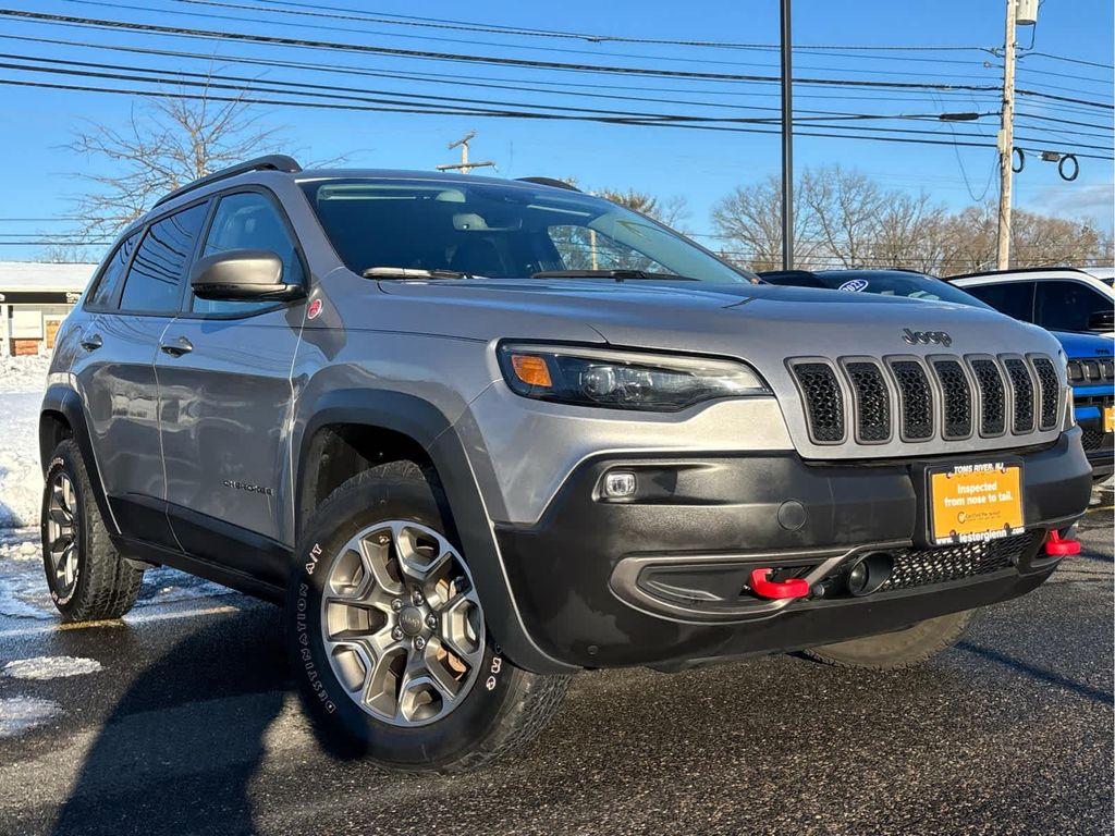 used 2021 Jeep Cherokee car, priced at $21,875