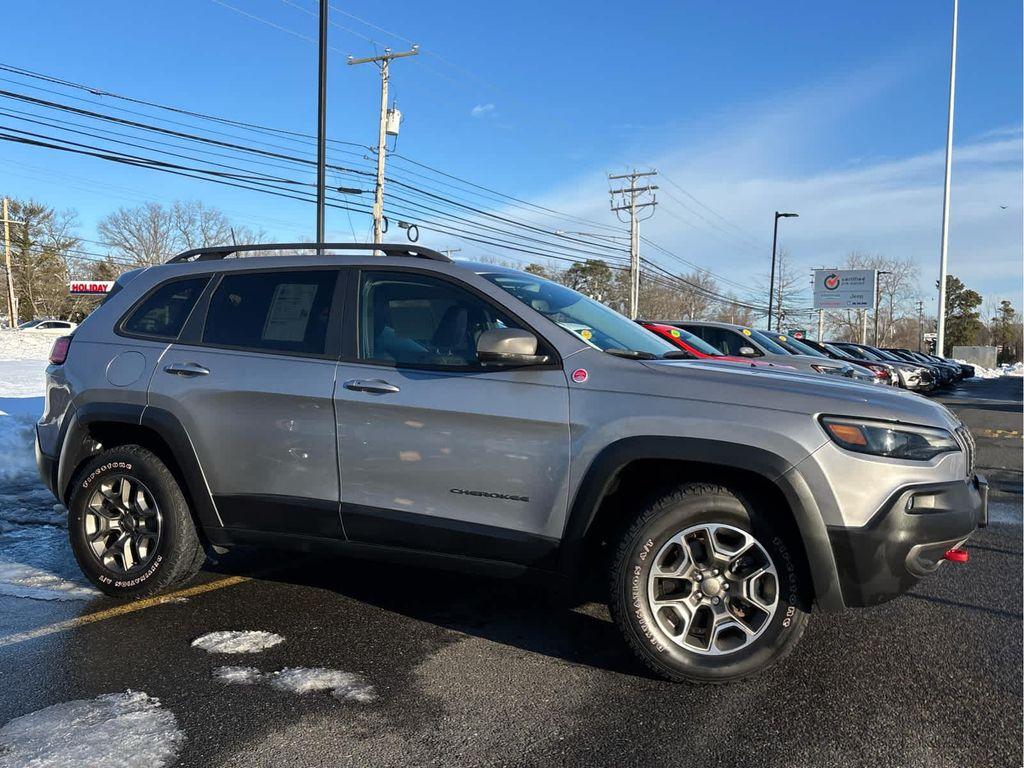 used 2021 Jeep Cherokee car, priced at $21,875