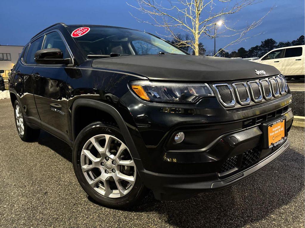 used 2022 Jeep Compass car, priced at $23,384