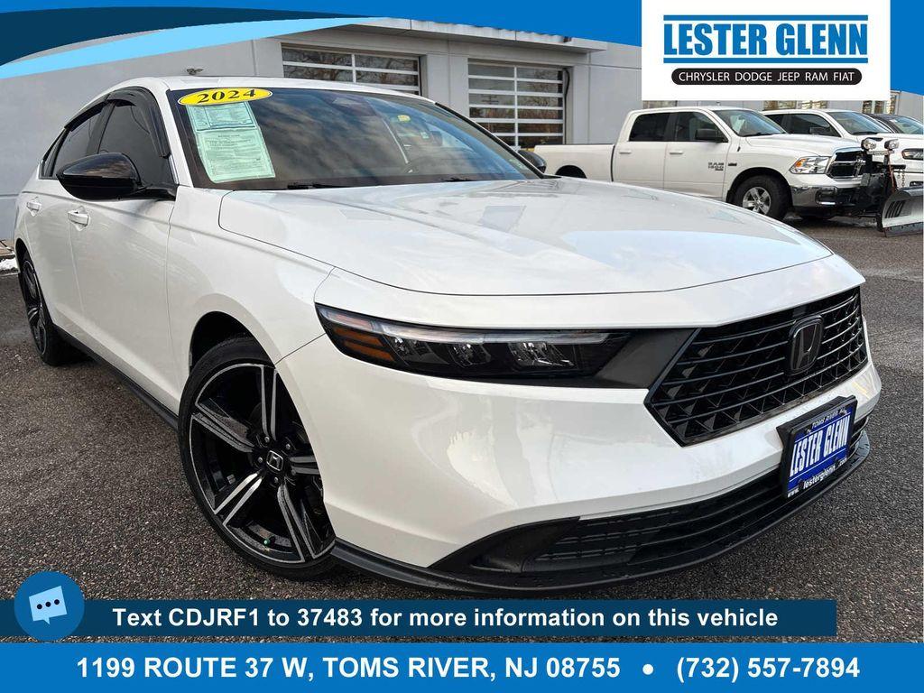 used 2024 Honda Accord Hybrid car, priced at $31,837