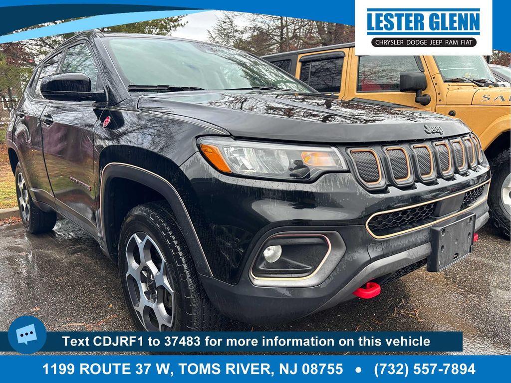 used 2022 Jeep Compass car, priced at $24,561