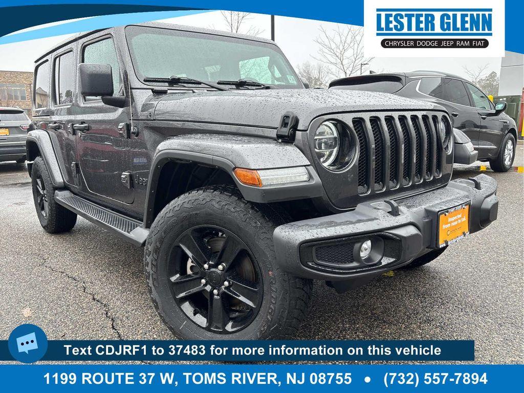 used 2021 Jeep Wrangler Unlimited car, priced at $36,176