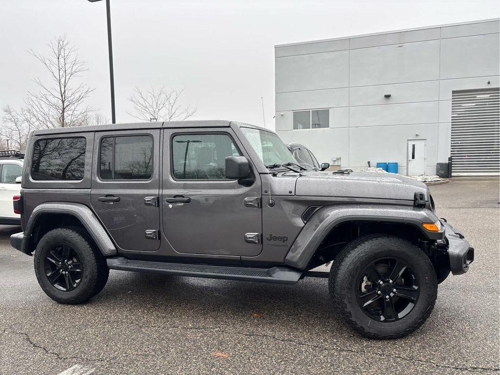 used 2021 Jeep Wrangler Unlimited car, priced at $36,176