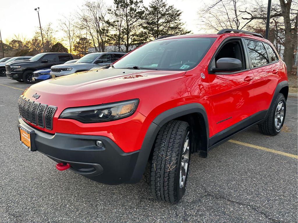 used 2021 Jeep Cherokee car, priced at $22,643