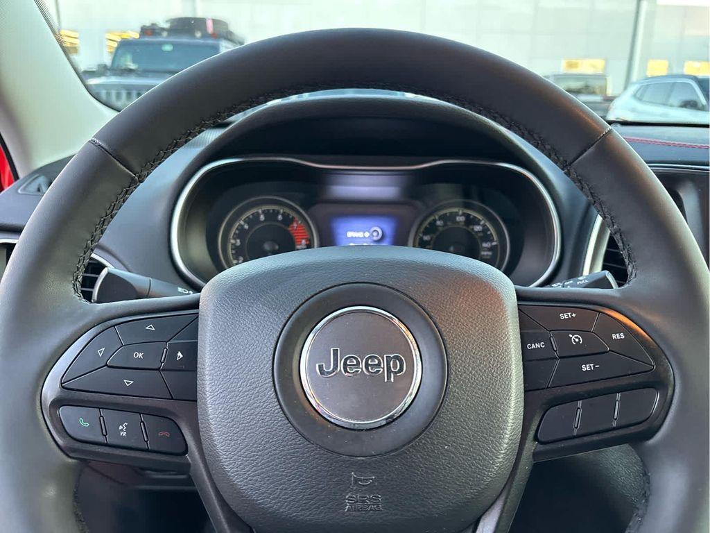 used 2021 Jeep Cherokee car, priced at $22,643