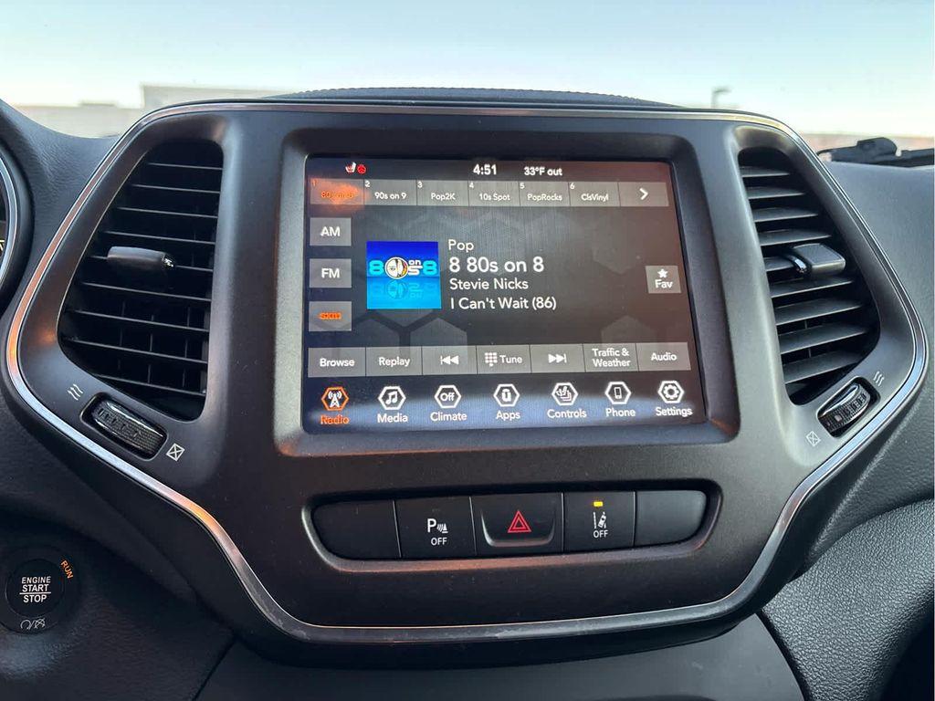 used 2021 Jeep Cherokee car, priced at $22,643