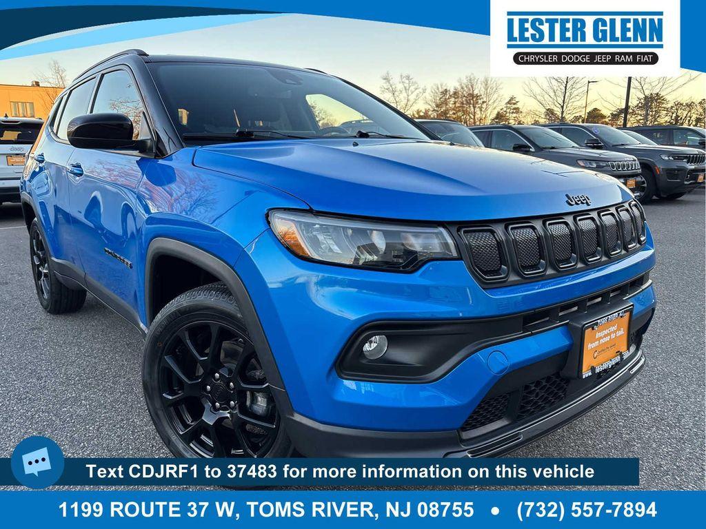 used 2022 Jeep Compass car, priced at $23,810