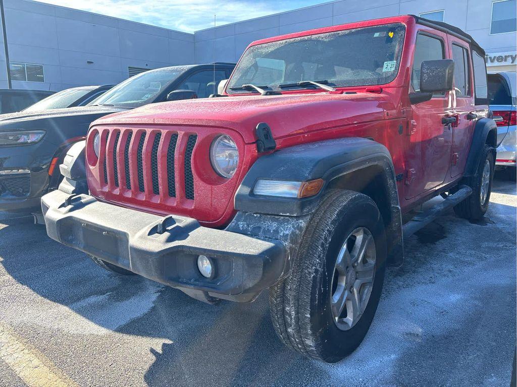 used 2022 Jeep Wrangler Unlimited car, priced at $25,937
