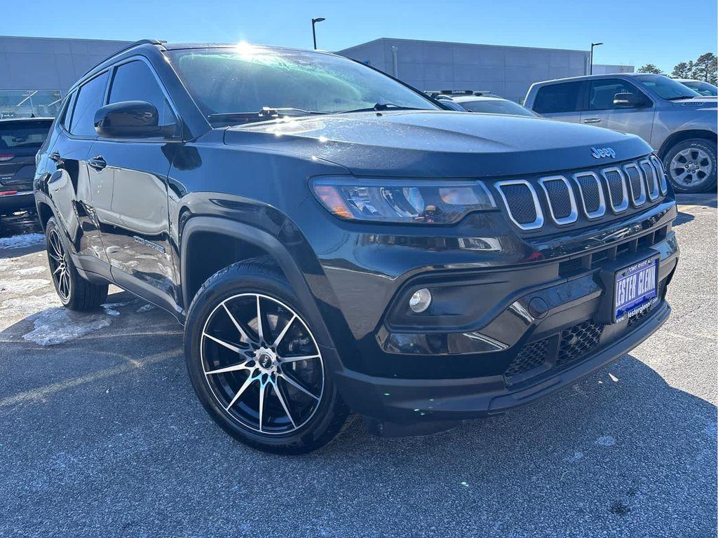 used 2022 Jeep Compass car, priced at $18,937