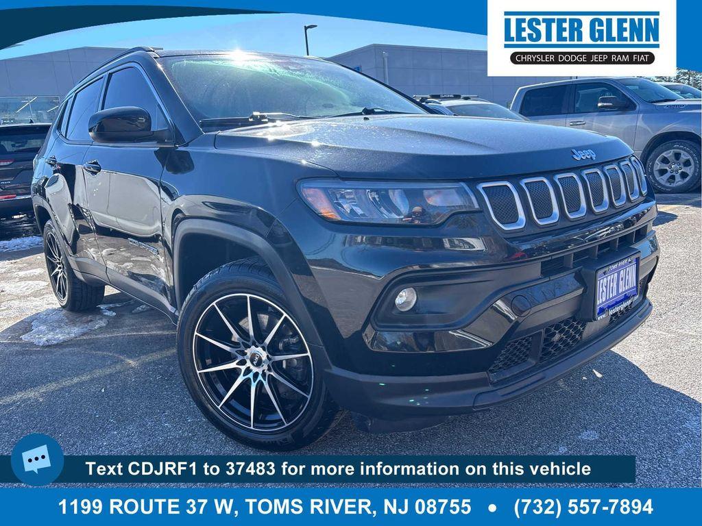 used 2022 Jeep Compass car, priced at $19,302