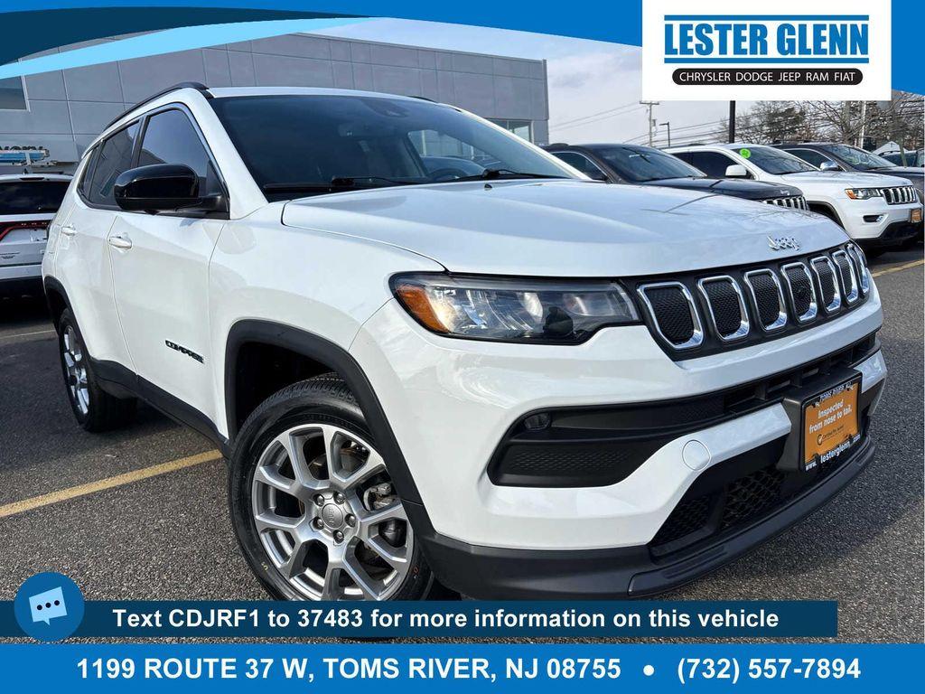 used 2022 Jeep Compass car, priced at $23,296