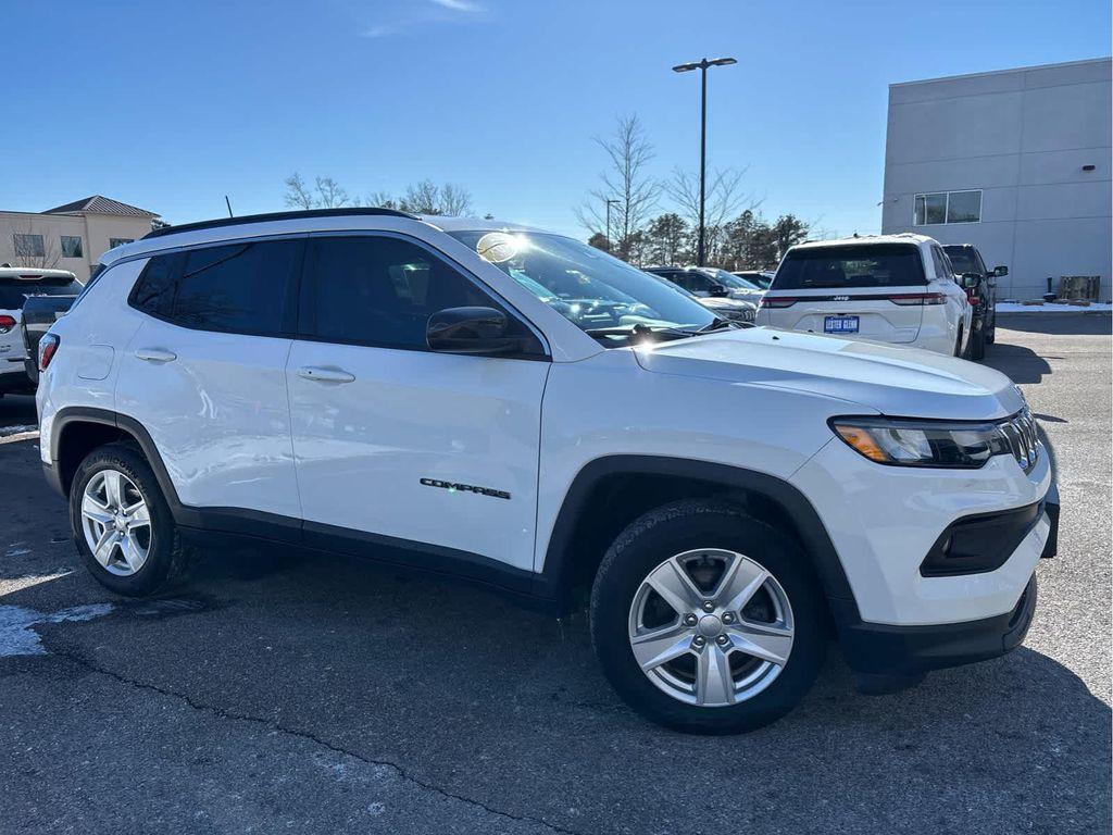 used 2022 Jeep Compass car, priced at $21,497