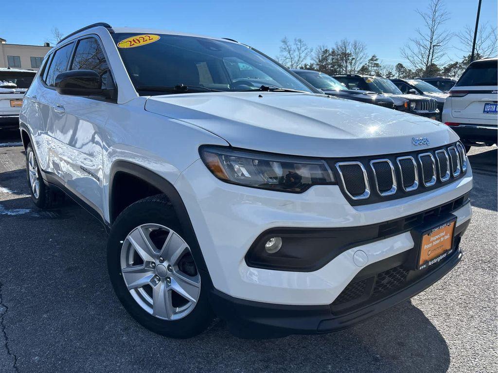 used 2022 Jeep Compass car, priced at $21,497