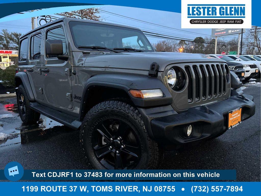 used 2022 Jeep Wrangler Unlimited car, priced at $31,857