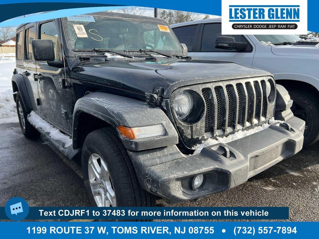 used 2022 Jeep Wrangler Unlimited car, priced at $35,462