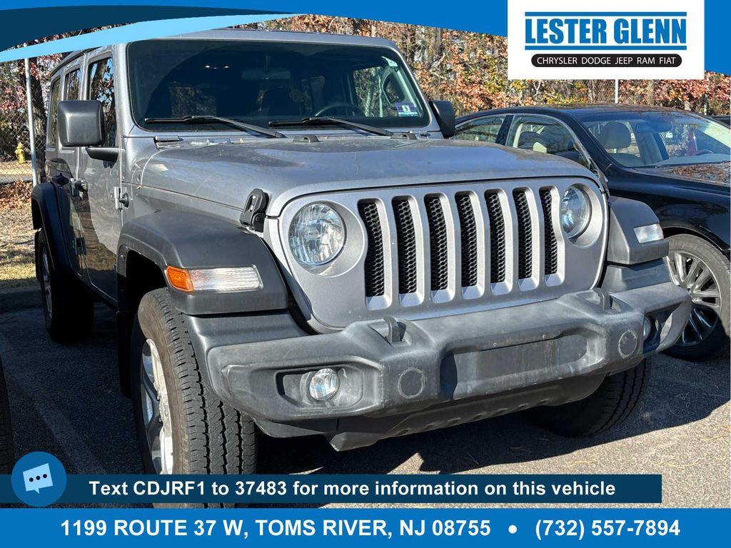 used 2019 Jeep Wrangler Unlimited car, priced at $21,349