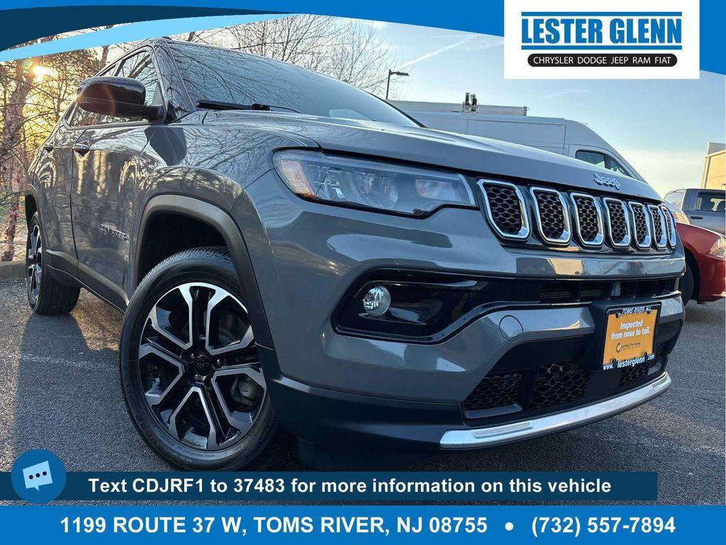 used 2023 Jeep Compass car, priced at $24,562