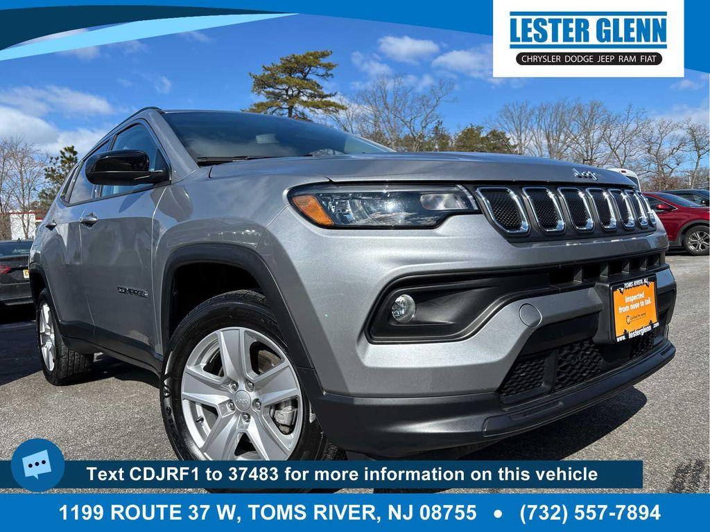 used 2022 Jeep Compass car, priced at $25,457