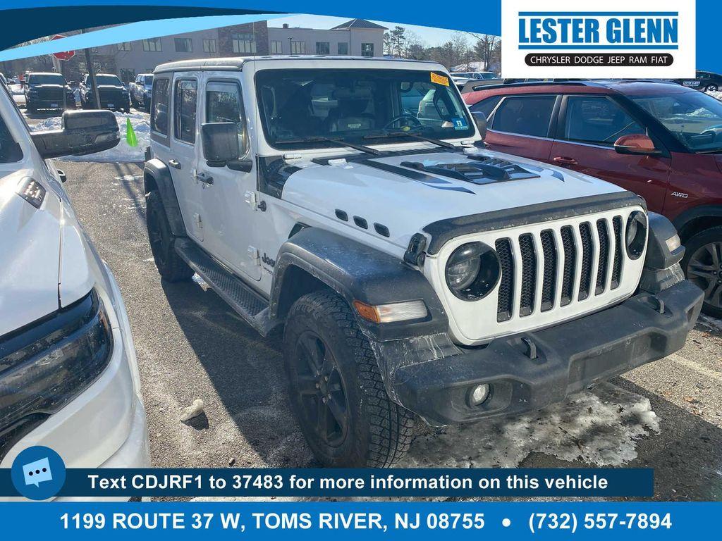 used 2020 Jeep Wrangler Unlimited car, priced at $23,424