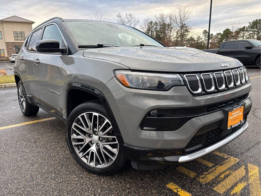 used 2022 Jeep Compass car, priced at $25,227